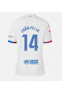 Fotbalové Dres Barcelona Joao Felix #14 Venkovní Oblečení 2023-24 Krátký Rukáv